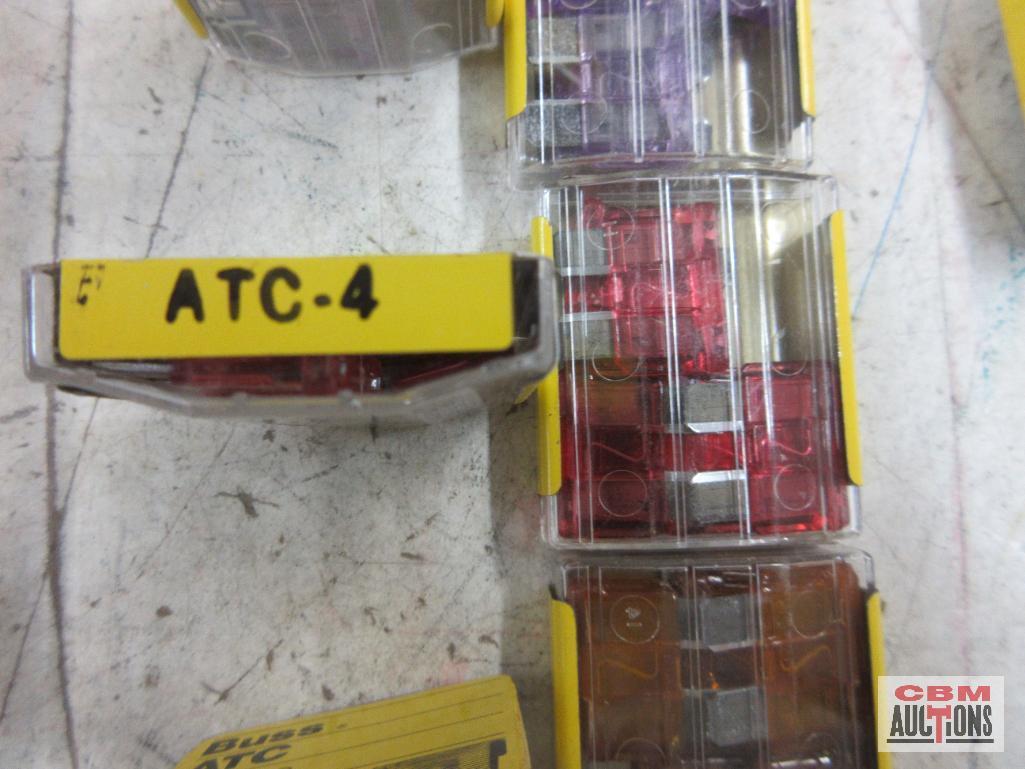 Buss Fuse Assortment w/ Storage Case ATC-3 @ 22 ATC-4 @ 21 ATC-5 @ 22 ATC - 7 1/2 @ 20 ...