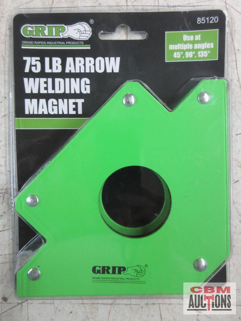 Grip 85128 100 Lb Arrow Welding Magnet... Grip 85120 75 Lb Arrow Welding Magnet...
