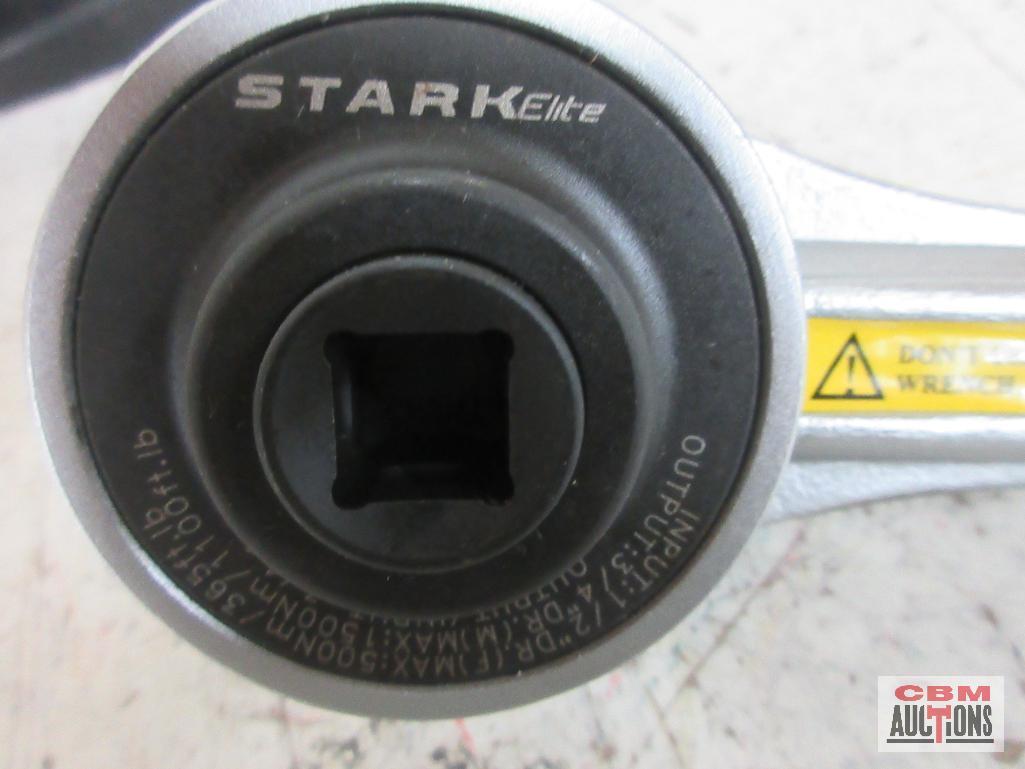 Stark Torque Wrench w/ Molded Storage Case Input: 1/2" Drive (F) Output: 3/4" Drive...(M)