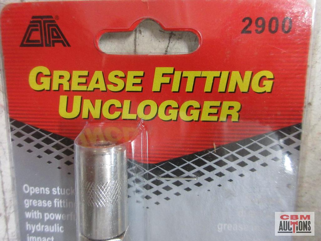 CTA 7760 Grease Gun Couplers -Set of 3 CTA 2905 Grease Fitting Unclogger... by RiteFit Cta 2900 Grea