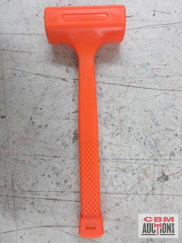 Orange 1LB Dead Blow Uni-Cast Hammer IIT Slip Joint Pliers IIT 83220 12" Adjustable Spud Wrench