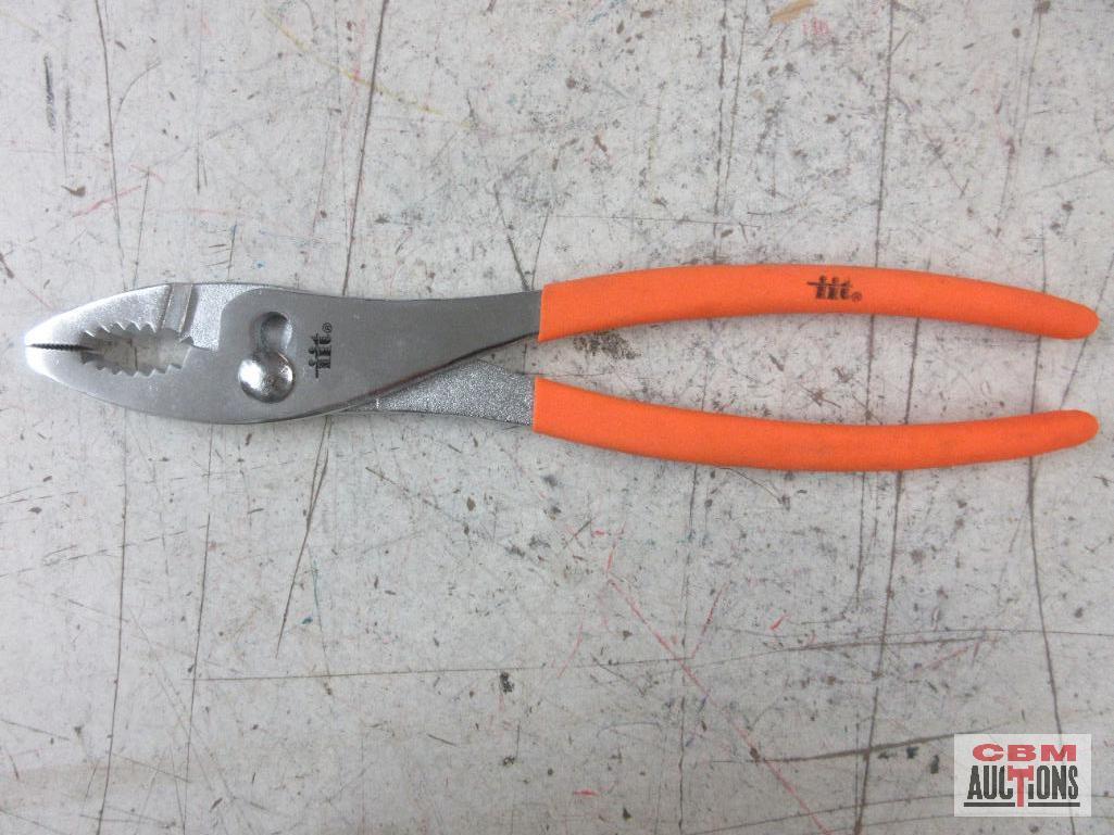 Orange 1LB Dead Blow Uni-Cast Hammer IIT Slip Joint Pliers IIT 83220 12" Adjustable Spud Wrench