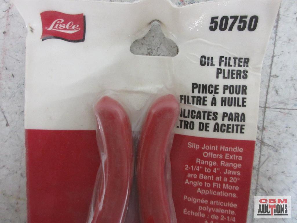 Lisle 50750 Oil Filter Pliers Lisle 50950 Truck & Tractor Oil Filter Pliers