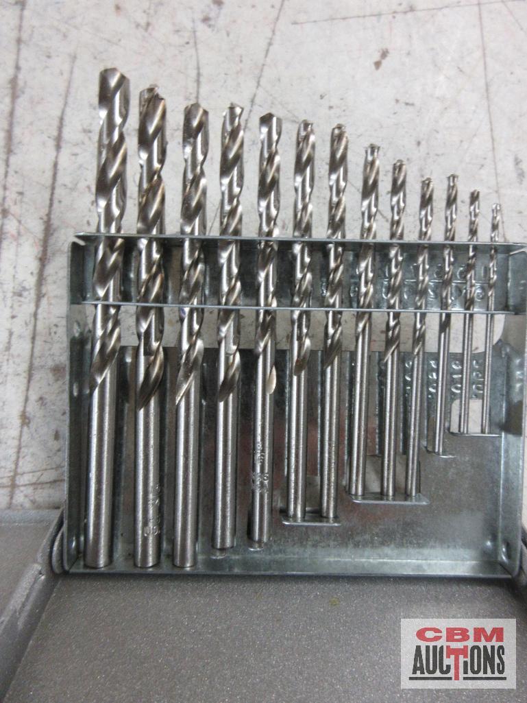 Triumph 090519 13pc Industrial Grade, Style T19, Bright Finish, Drill Bit Set (1/16" to 1/4" by