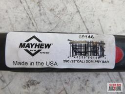 Mayhew 60146 25C Dominator Pry Bar (25" OAL)