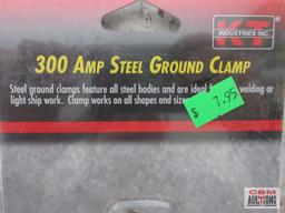 K-T Industries 2-2260... 300 AMP Steel Ground Clamps - Set of 2 K-T Industries 5-1150 Mig Welding