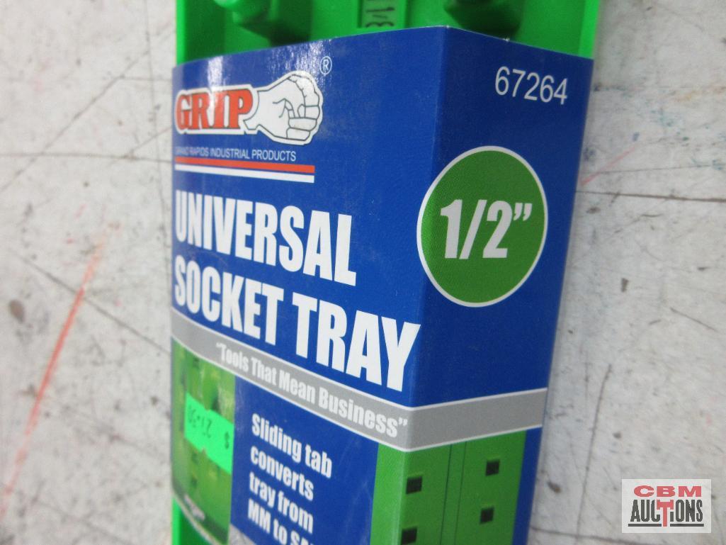 Grip 67260 1/4" Drive Universal Socket Tray... Grip 67262 3/8" Drive Universal Socket Tray... Grip 6