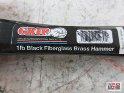 Grip 41220 1lb Black Fiberglass Brass Hammer... Shop Iron Professional 63048 2lb Copper Non-Sparking