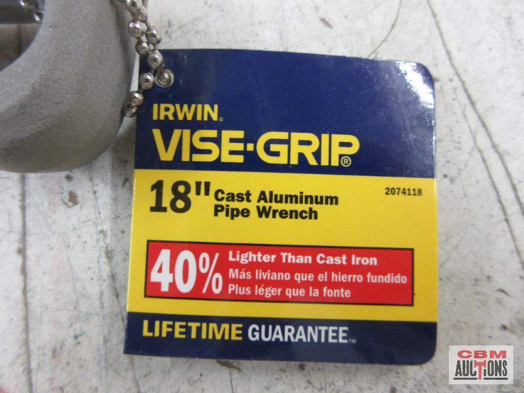 Irwin Vise-Grip 2074118 18" Aluminum Pipe Wrench
