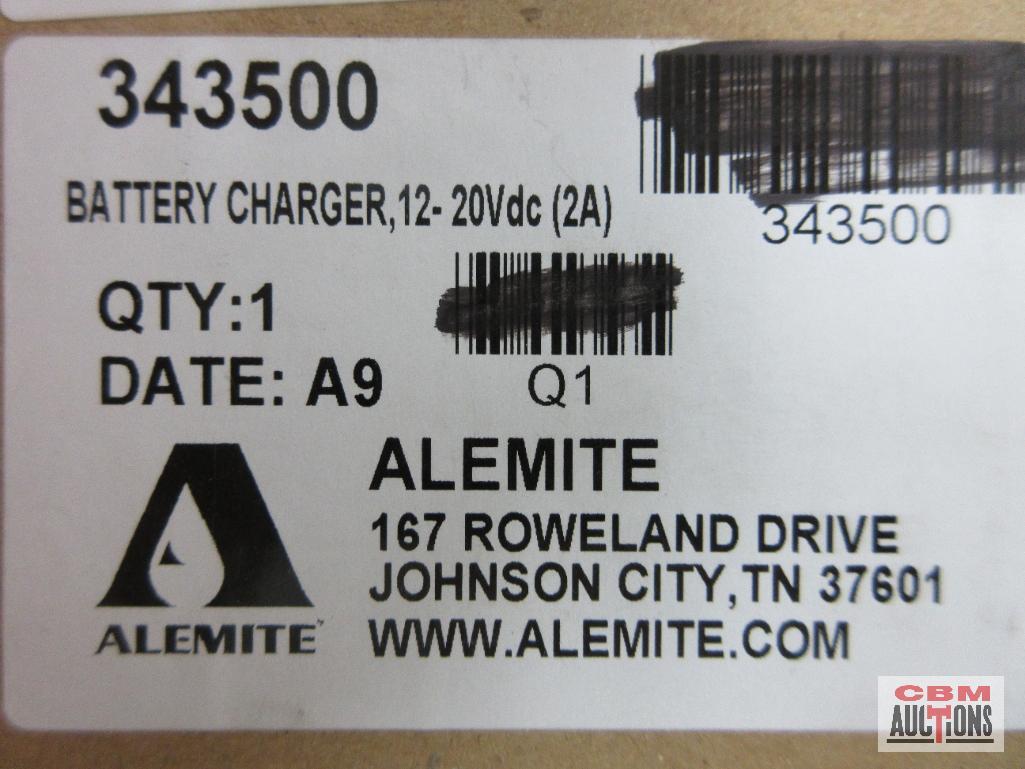 Alemite...343500 12-20 Volt Battery Charger