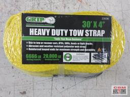 Grip 32036 Heavy Duty Tow Strap 30' x 4" - Set of 2