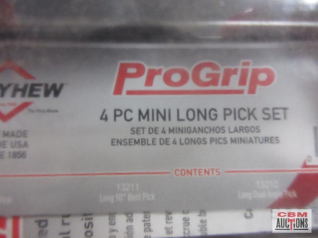 Mayhew 13091 ProGrip 4pc Mini Long Punch Set...