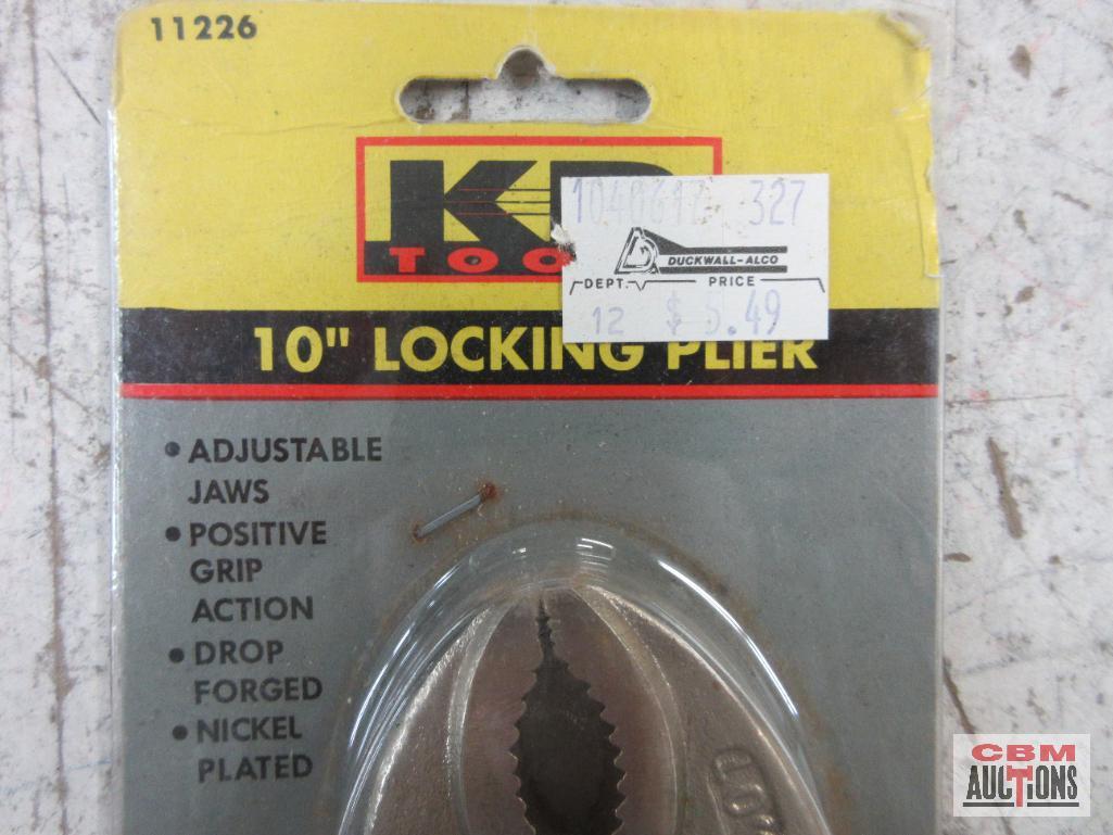 Anchor 100-AB-11Ri 11" Locking C-Clamp KR Tools 11226 10" Locking Pliers ...