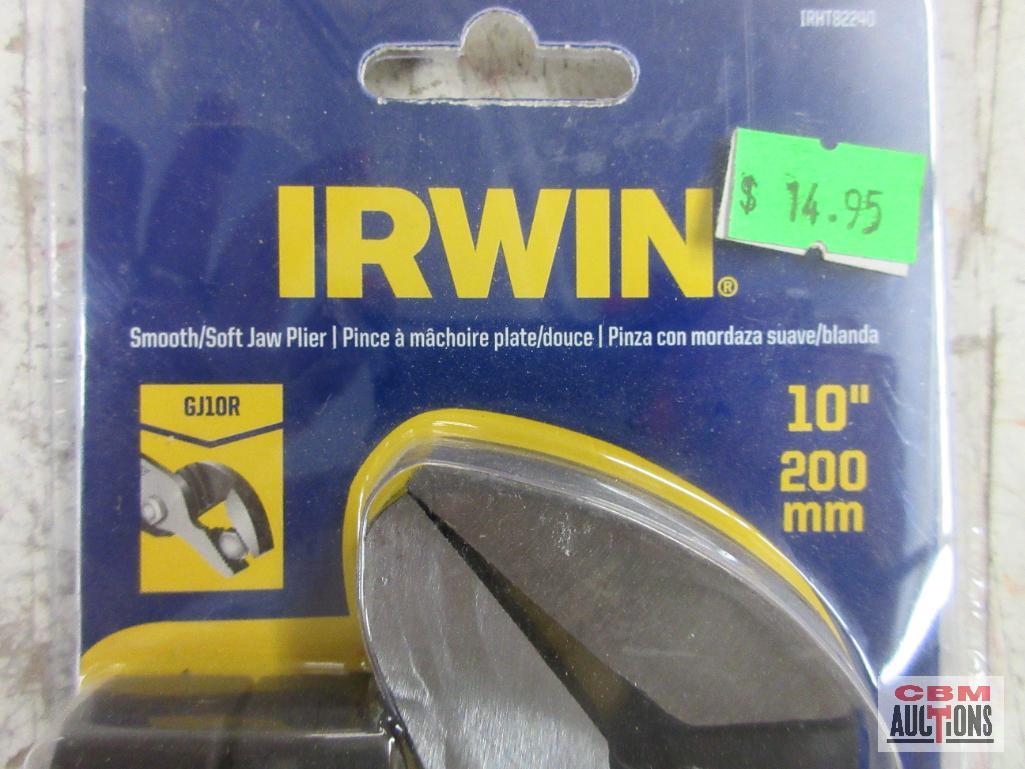 Irwin Vise-Grip GV8R Groove Lock Pliers... Irwin IRHT82240 10" Smooth/Soft Jaw Pliers