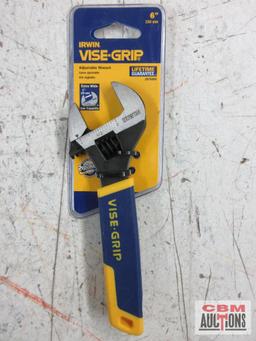 Irwin Vise-Grip 2078606 6" Adjustable Wrench... Irwin Vise-Grip 2078608 8" Adjustable Wrench... Irwi