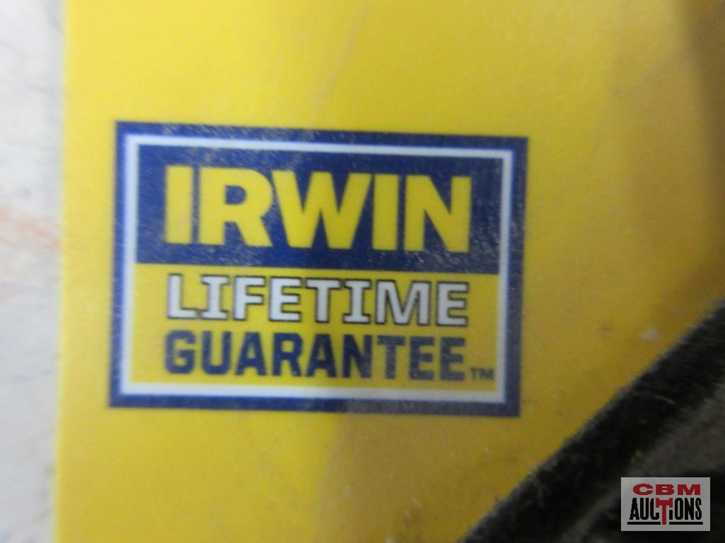 Irwin Vise-Grip GV8R 8" Groove Lock Pliers Irwin Vise Grip GJ10S Smooth Groove Joint Pliers