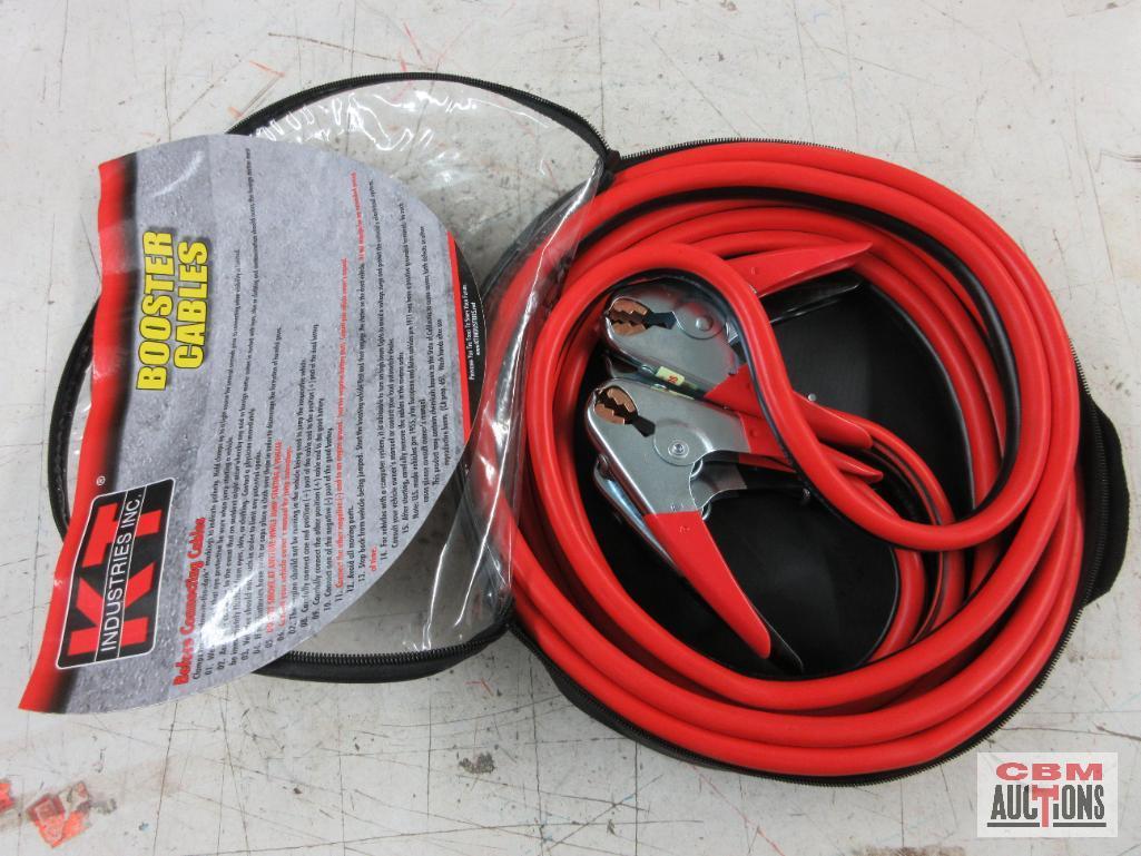 KT Industries 2-2483 Booster Jumper Cables 20' x 2 Gauge Cable...