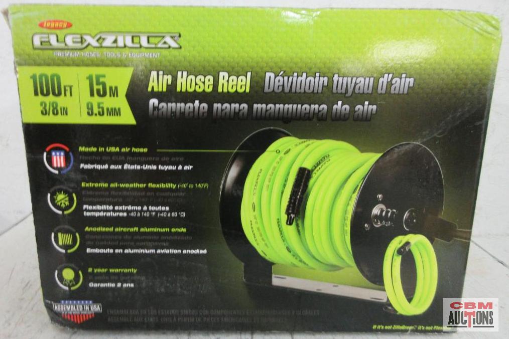Legacy L8652FX Flexilla 100' x 3/8" Air Hose Reel 