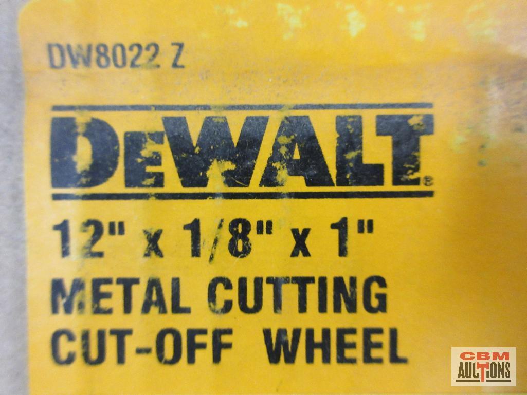 Dewalt DW8022Z Dewalt 12" x 1/8" x 1" Metal Cut-Off Wheel, Type 1 - Set od 10 (+/-)