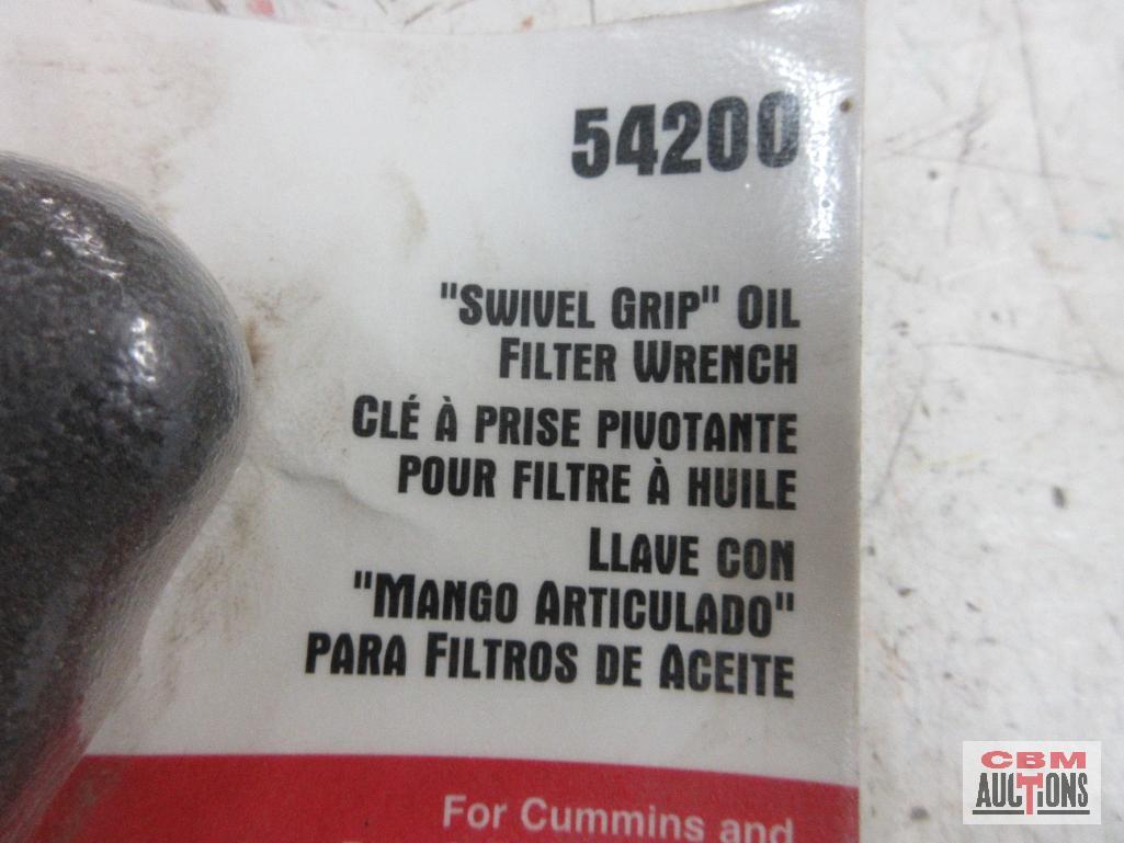 Lisle 53700 Swivel Grip Oil Filter Wrench 2-7/8" to 3-1/4" Lisle 54200 Swivel Grip Oil Filter Wrench