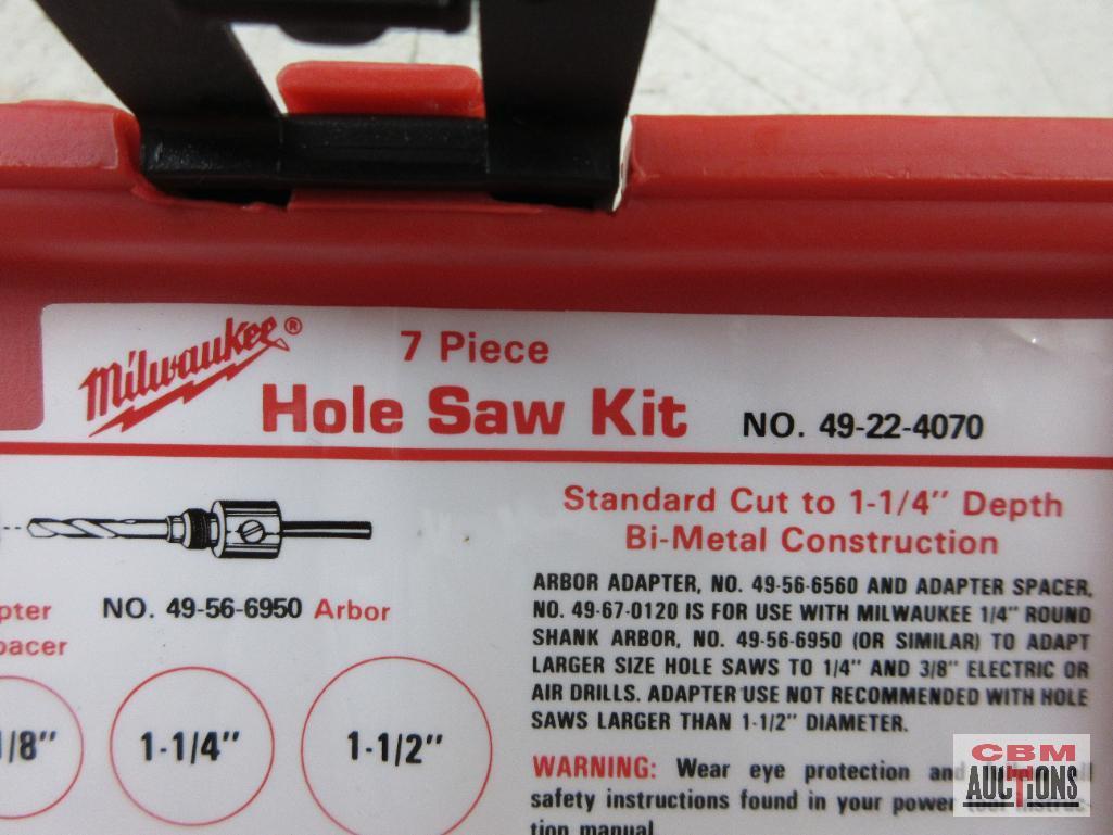 EMPTY CASE- Milwaukee 48-55-0782 7pc Hole Saw Kit Case