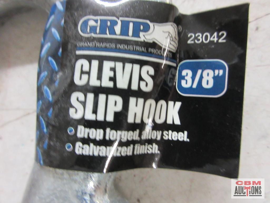Grip 23042 3/8" Clevis Slip Hooks - Set of 2