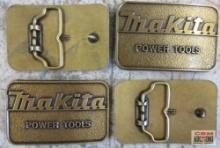 Makita Power Tool Belt Buckle - Set of 4