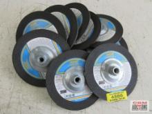 Wisdom 24-DCGW7H-2 Depressed Center Grinding Wheel 7" x 1/4" x 5/8"-11 , A24s, 2-1/2G - Box of 10