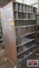 36 Compartment Metal Shelving - Buyer Loads...