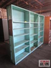 16 Compartment Metal Shelving - Buyer Loads...