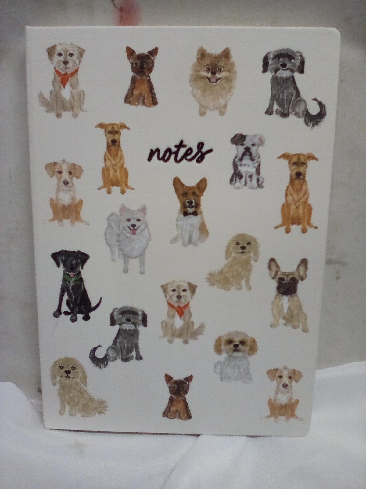 Blank Dog Notebook