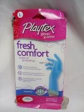 Playtex Fresh Comfort Rubber Gloves – size L