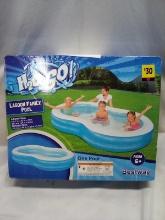 H2O Go Inflatable Lagoon Family Pool. Ages 6+