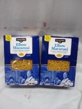 Clover Valley Elbow Macaroni. Qty 2- 2 lb Boxes.