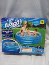 H2O Go Metallic 3-Ring Pool. Ages 6+