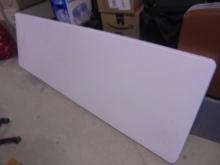 8 Ft Lifetime White Plastic Folding Table