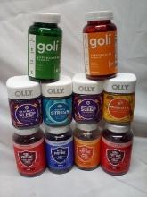 Lot of 10 Various Vitamins/Supplements