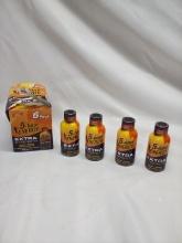 4 Bottles of Peach Mango 5-Hour Energy Extra Strength