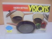 5pc Visions Corning Non-Stick Cookware Set