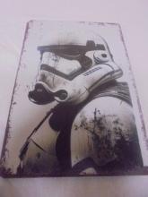 Star Wars Storm Trooper Metal Sign