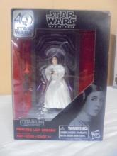 Star Wars The Black Series Titanium Series Princess Leia Organa Figurine