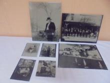 Set of 7 Jack Daniels Tin Type Pictures