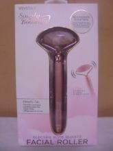 Vivitar Simply Beautiful Electric Rose Quartz Facial Roller