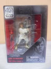 Star Wars The Black Series Titanium Series Luke Skywalker Figurine