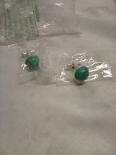 Pair of Turquoise Stone Cuff Links
