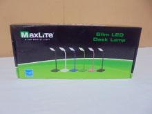 Maxlite Black Slim LED Desk Lamp