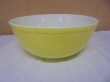 Vintage Yellow Pyrex Mixing Bowl