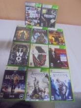 Group of 11 Xbox 360 Games