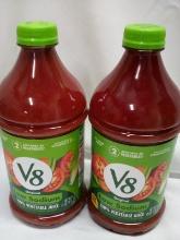 Low Sodium V8 Vegetable juice x2