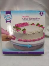 Round Cake Turntable for 10in cakes